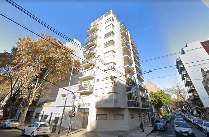 Edificio de departamentos terminado